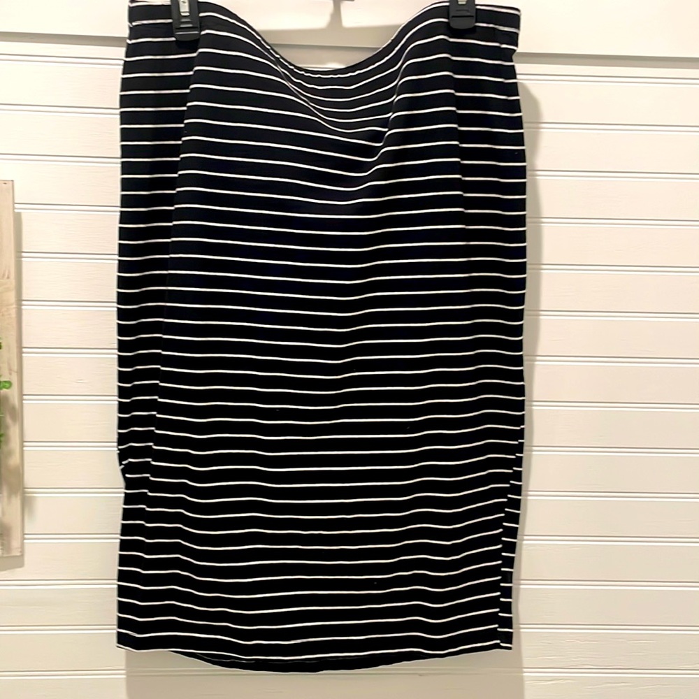 Striped Skirt 1X